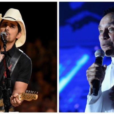 Brad Paisley, left, and Smokey Robinson will perform during a celebration of the new Murphy Arts District in El Dorado, Ark. (John Shearer/Getty Images; Jonathan Leibson/Getty Images)